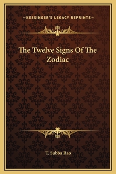 Hardcover The Twelve Signs Of The Zodiac Book