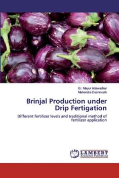Paperback Brinjal Production under Drip Fertigation Book