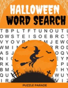 Paperback Halloween Word Search: Large Print Word Search Book For Adults Book