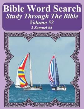 Paperback Bible Word Search Study Through The Bible: Volume 52 2 Samuel #4 [Large Print] Book