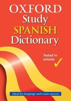 Hardcover Oxford Study Spanish Dictionary Book