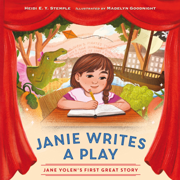 Hardcover Janie Writes a Play: Jane Yolen's First Great Story Book