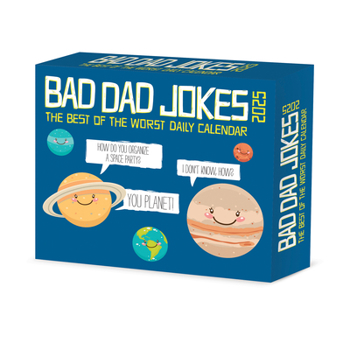 Calendar Bad Dad Jokes 2025 6.2 X 5.4 Box Calendar Book