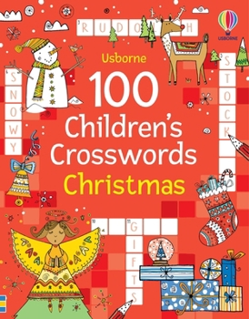Paperback 100 Children's Crosswords : Christmas Book