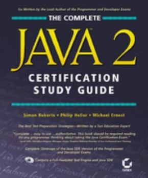 Hardcover Complete Java 2 Certification Study Guide Book