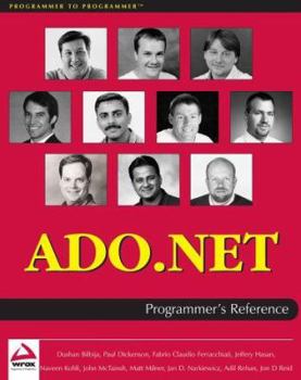Paperback ADO.NET Programmer's Reference Book