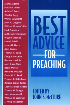 Paperback Best Advice for Preaching Book