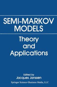 Paperback Semi-Markov Models: Theory and Applications Book