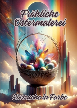 Paperback Fröhliche Ostermalerei: Eiersuche in Farbe [German] Book