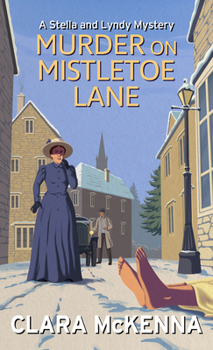 Paperback Murder on Mistletoe Lane [Large Print] Book