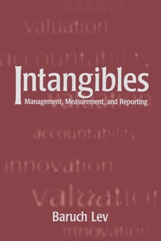 Paperback Intangibles: Management, Measurement, and Reporting Book