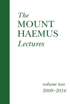 Paperback The Mount Haemus Lectures Volume 2 Book