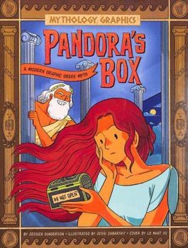 Paperback Pandora's Box: A Modern Graphic Greek Myth (Mythology Graphics) Book