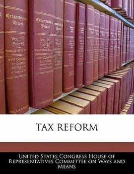 Paperback Tax Reform Book
