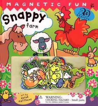 Hardcover Snappy Farm [With Magnetic] Book