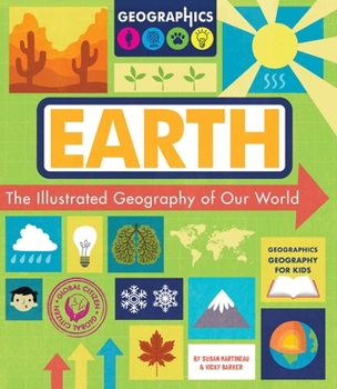 Paperback Earth: The Illustrated Geography of Our World Book