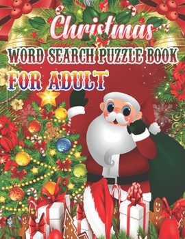 Christmas Word Search Puzzle book For Adult: Word Search Puzzle book