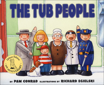 Library Binding The Tub People Book