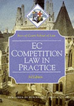 Paperback Bar Manual: EC Competition Law in Practice (Bar Manuals) Book