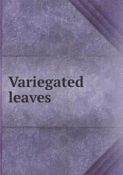Paperback Variegated leaves Book