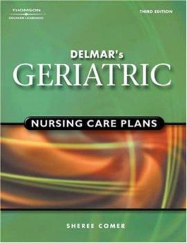 Paperback Delmar's Geriatric Nursing Care Plans [With CDROM] Book