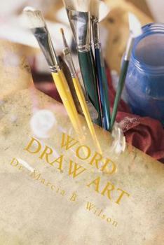 Paperback Word Draw Art Book