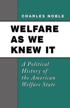 Paperback Welfare as We Knew It: A Political History of the American Welfare State Book