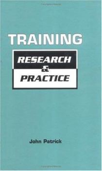Hardcover Training: Research and Practice Book
