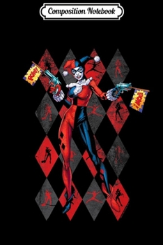 Paperback Composition Notebook: Harley Quinn Pow Pow Journal/Notebook Blank Lined Ruled 6x9 100 Pages Book