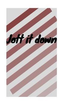 Paperback Jott it down Book