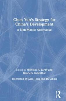 Hardcover Chen Yun's Strategy for China's Development Book