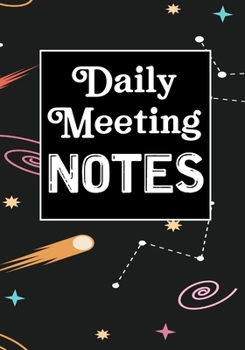 Daily Meeting Notes: Coworker Notebook, Sarcastic Humor, Funny Gag Gift Work, Boss, Colleague, Employee, HR, Office Journal Meeting Logbook (employee appreciation gifts)