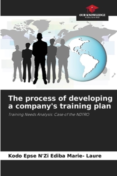 Paperback The process of developing a company's training plan Book