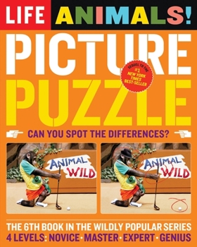 Paperback Life: Picture Puzzle Animals Book