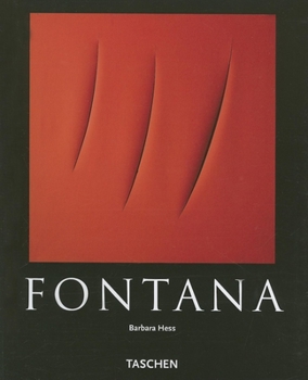 Lucio Fontana - Book  of the Taschen Basic Art