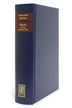 Hardcover Briefe Aus Der Dresdener Zeit 1686-1691: Band 3: 1689 [German] Book