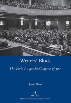 Paperback Writers' Block: The Paris Antifascist Congress of 1935 Book