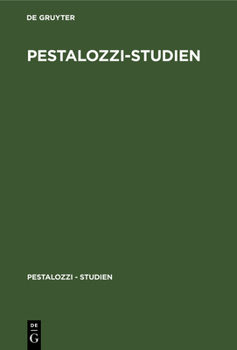 Hardcover Pestalozzi-Studien [German] Book