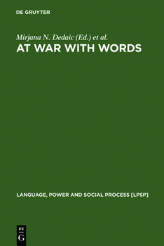 Hardcover At War with Words Book