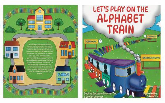 Paperback Let's Play On The Alphabet Train Book