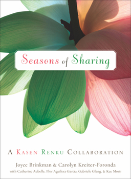 Paperback Seasons of Sharing: A Kasen Renku Collaboration Book