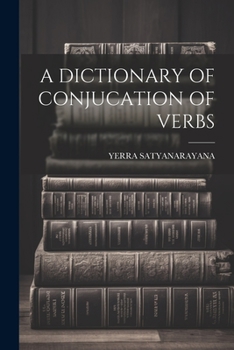 Paperback A Dictionary of Conjucation of Verbs [Telugu] Book