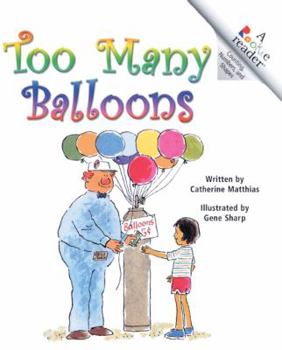 School & Library Binding Too Many Balloons Book