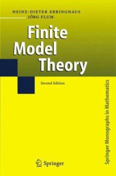 Hardcover Finite Model Theory: Second Edition Book
