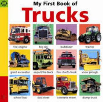 Hardcover My First Book of Trucks (Pancake My First Book) Book