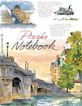 Hardcover Paris Notebook Book