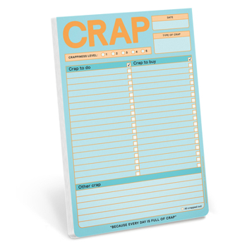 Misc. Crap Pad, to Do List Note Pad (Pastel Version) Book