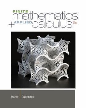 Hardcover Finite Math and Applied Calculus Book
