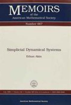 Hardcover Simplicial Dynamical Systems (Memoirs of the American Mathematical Society) Book