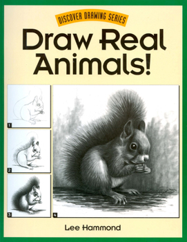 Paperback Draw Real Animals! Book